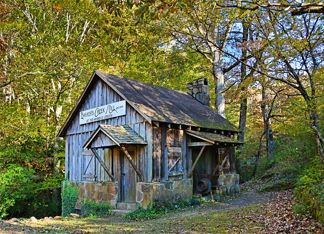 Barkers Creek Grist Mill - Lakemont, Georgia
