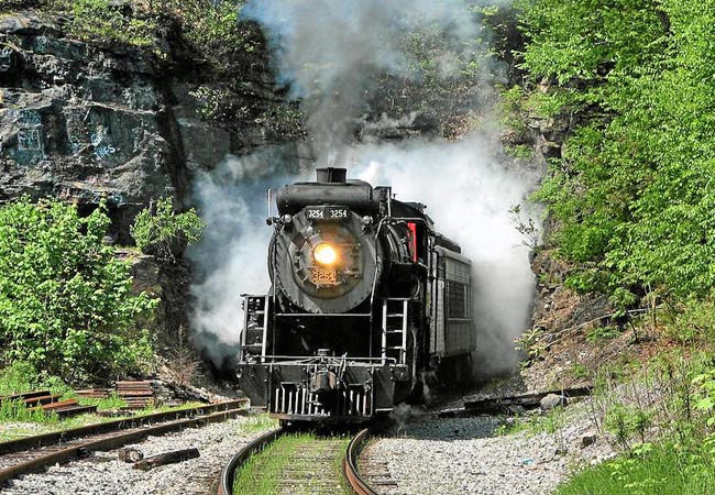 Canadian National 3254 - Steamtown National Historic Site, Scranton, PA