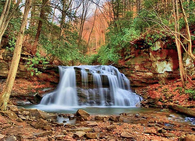 Holly River Upper Falls - Pickens, West Virginia