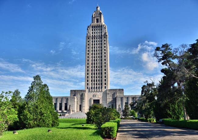Red Stick Capitol Building - Baton Rouge, Louisiana