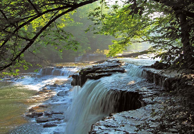 Bluehole Falls of the Duck River - Manchester, Tennessee