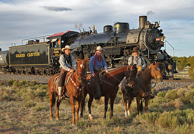 Grand Canyon Railway Locomotive 4960 - Williams, Arizona