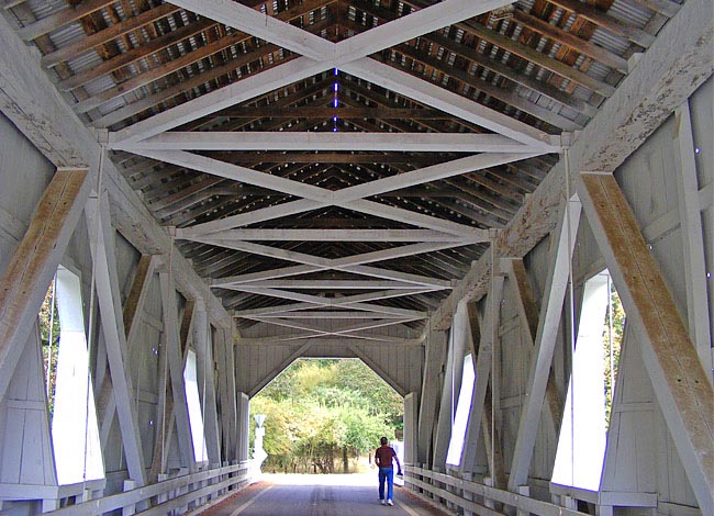 Hoffman Covered Bridge - Linn County, Oregon