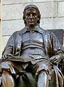 John Harvard Statue - Harvard University, Cambridge, Massachusetts