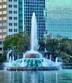 Millennium Fountain - Lake Eola Park, Orlando, Florida