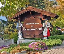 Welcome Sign - Leavenworth, Washington
