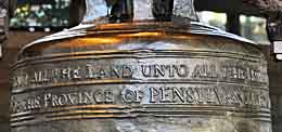 Liberty Bell Details - Philadelphia, Pennsylvania