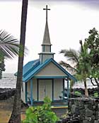 Little Blue Church - St. Peter's Catholic Church, Kailua-Kona, Hawaii
