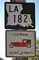 Louisiana Byways Sign