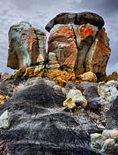 Rock formation - Lybrook Badlands