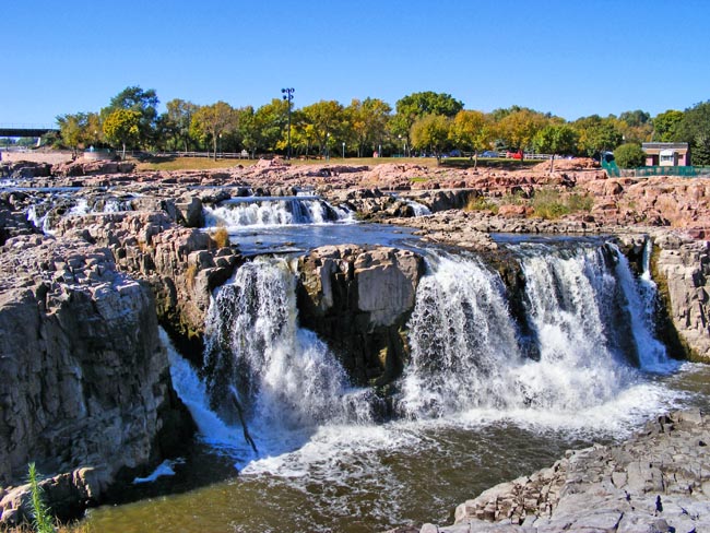 Big Sioux River Falls - Sioux Falls, South Dakota