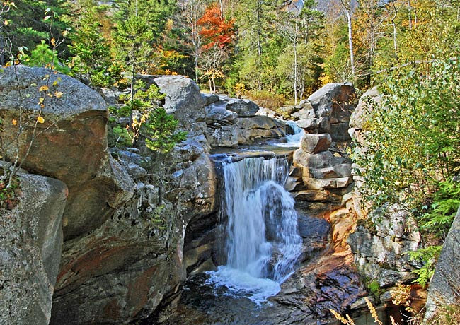 Screw Auger Falls - Grafton Notch State Park, North Oxford, Maine