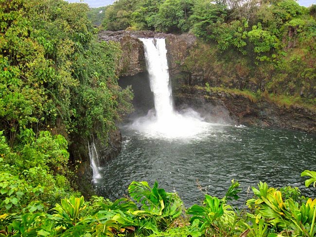 Rainbow Falls - Wailuku River State Park, Hilo, Hawaii