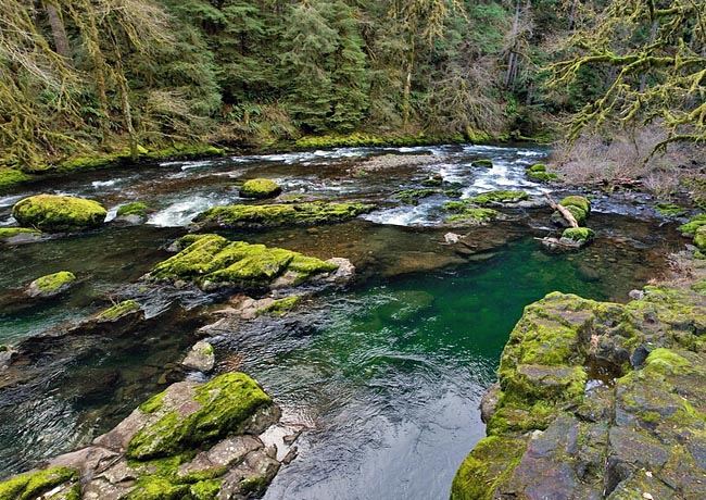 South Santiam River - Over the Rivers and Through the Woods Scenic Byway, Oregon