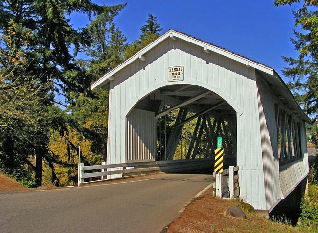 Hannah Covered Bridge - Scio, Oregon