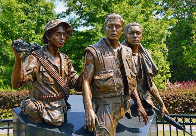 Three Soldiers Monument - Apalachicola, Florida