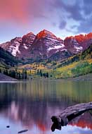 Sunrise - Maroon Bells Recreation Area, Aspen, Colorado