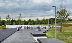 Memorial Plaza Walkway - Flight 93 National Memorial, Pennsylvania