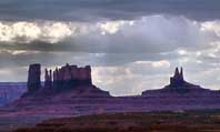 Valley Buttes and Spires - Monument Valley, Arizona