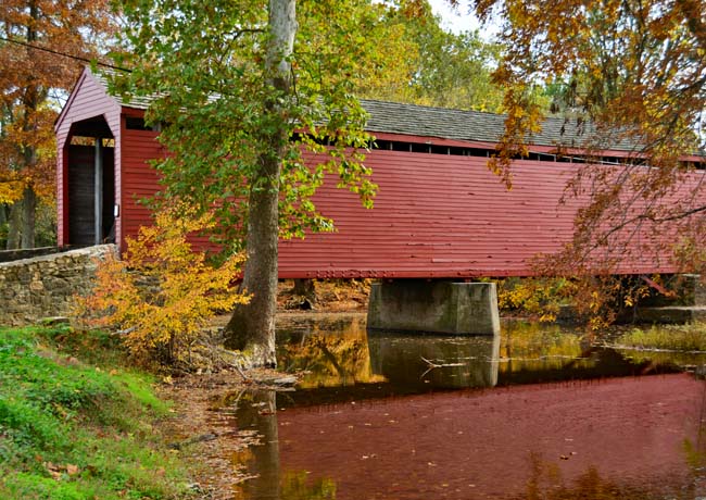 Loys Station Covered Bridge - Thurmont, Maryland