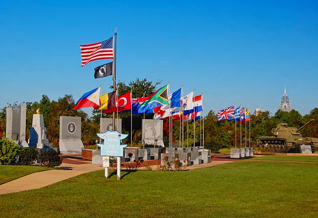 Korean War Memorial - Battleship Memorial Park, Mobile, Alabama