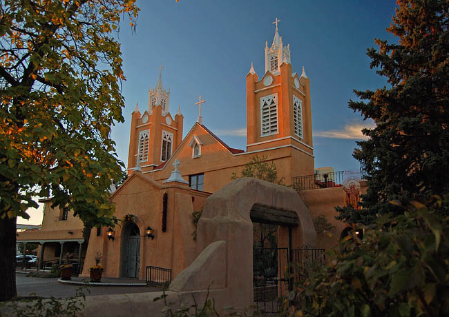 San Felipe de Neri Church - Old Town Albuquerque, New Mexico