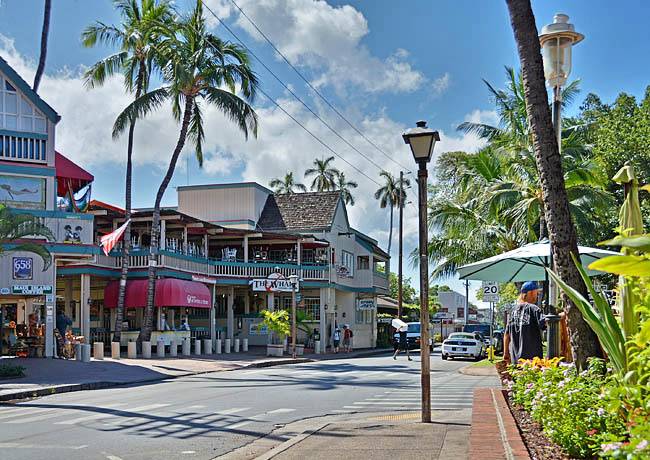 Front Street - Lahaina, Hawaii