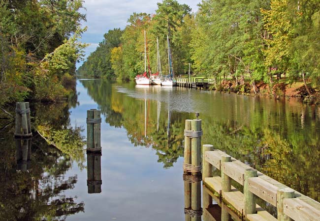 Dismal Swamp Canal - South Mills, North Carolina