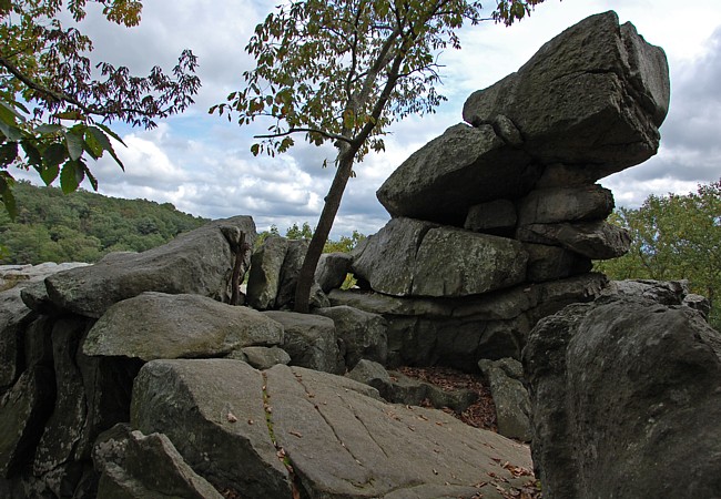 King and Queen Seat, Rock Ridge Picnic Area - Rocks State Park, Jarrettsville, Maryland