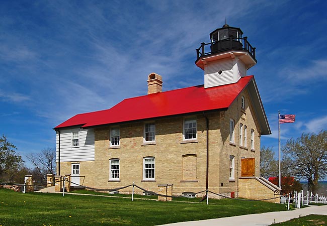 Port Washington Lighthouse - Ozaukee County, Wisconsin