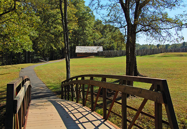 Stockcade at Ninety Six National Historic Site - South Carolina