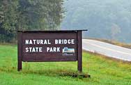 Natural Bridge State Park Sign - North Freedom, Wisconsin