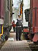 Northwest Railroad Museum Conductor