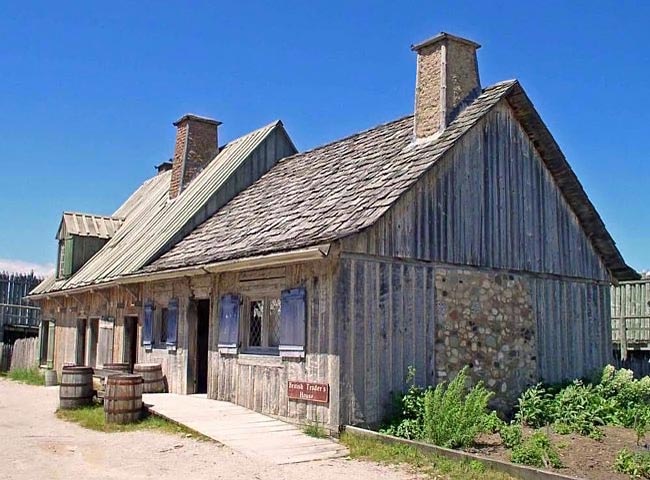 British Traders House - Colonial Michililmackinac, Mackinaw City, Michigan