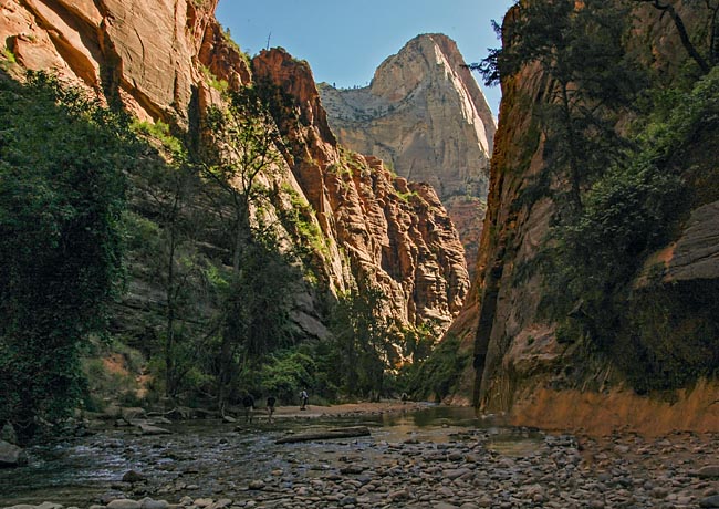 The Zion Narrows - Zion National Park, Utah