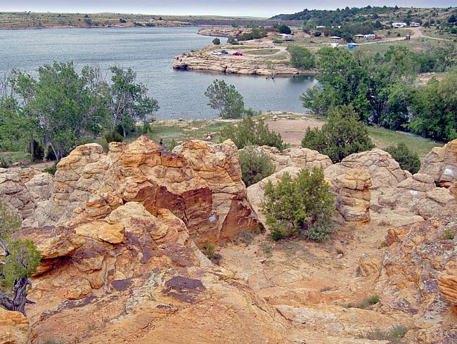 Clayton Lake - Clayton Lake State Park, New Mexico