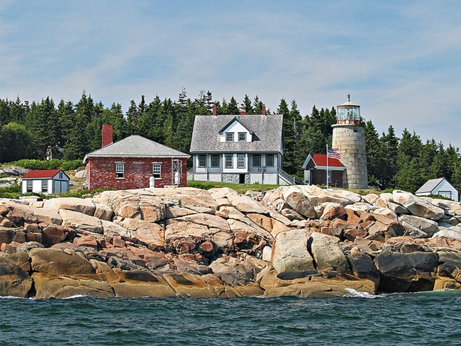 Whitehead Island Lighthouse - Knox County, Maine