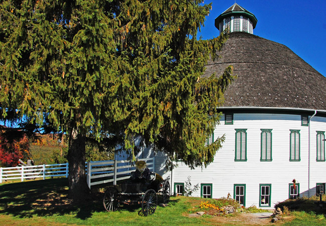 Adams County Round Barn, Biglerville, Pennsylvania