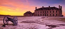 Old Fort Niagara at Sunset - Youngstown, New York