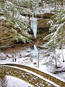 Old Mans Cave and Bridge - Hocking Hills State Park, Ohio
