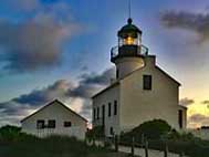 Old Pt Loma Lighthouse - Point Loma Peninsula, California