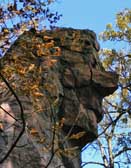Old Stone Face - Pipestone National Monument, Minnesota