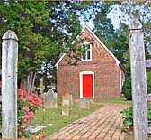 Old Trinity Entrance - Trinity Episcopal Church - Cambridge, Maryland