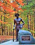 Tioga County CCC Worker - Leonard Harrison State Park, Pennsylvania