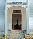 Chapel Entry (Palmer Chapel Methodist Church) - Cataloochee Valley, North Carolina