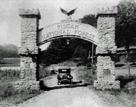 Pisgah Forest Entrance Arch