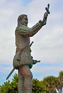 Juan Ponce de Leon Statue - Melbourne Beach, Florida