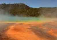 Prismatic Spring Close Up - Yellowstone National Park, Wyoming
