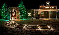 Railway Depot - Overly's Country Christmas, Pennsylvania