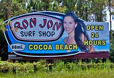 Ron Jon Billboard - Cocoa Beach, Florida
